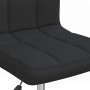 Swivel dining chairs 6 units black fabric by vidaXL, dining chairs - Ref: Foro24-3087527, Price: 276,93 €, Discount: %