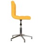 Swivel dining chairs 6 units mustard yellow fabric by vidaXL, dining chairs - Ref: Foro24-3087621, Price: 275,99 €, Discount: %