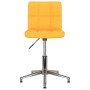 Swivel dining chairs 6 units mustard yellow fabric by vidaXL, dining chairs - Ref: Foro24-3087621, Price: 275,99 €, Discount: %