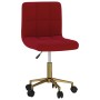 Swivel dining chairs 4 units red velvet by vidaXL, dining chairs - Ref: Foro24-3087799, Price: 204,99 €, Discount: %