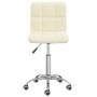 Swivel dining chairs 6 units cream fabric by vidaXL, dining chairs - Ref: Foro24-3087523, Price: 280,57 €, Discount: %