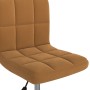 Swivel dining chairs 4 pcs brown velvet by vidaXL, dining chairs - Ref: Foro24-3087572, Price: 187,19 €, Discount: %