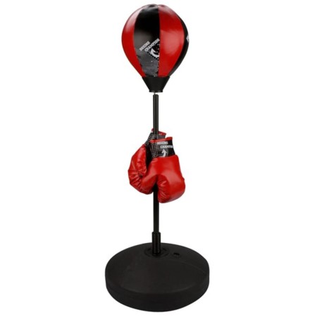 Punching-ball de boxeo para niños Avento 41BE, Negro / Rojo de Avento, Punchings y sacos de entrenamiento - Ref: Foro24-40354...