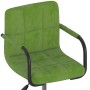 Swivel dining chairs 4 units light green velvet by vidaXL, dining chairs - Ref: Foro24-3088200, Price: 224,02 €, Discount: %