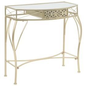 French style metal side table 82x39x76 cm gold by vidaXL, Side tables - Ref: Foro24-245936, Price: 100,68 €, Discount: %