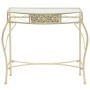 French style metal side table 82x39x76 cm gold by vidaXL, Side tables - Ref: Foro24-245936, Price: 100,68 €, Discount: %