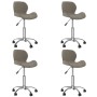 Swivel dining chairs 4 units light gray velvet by vidaXL, dining chairs - Ref: Foro24-3088306, Price: 196,61 €, Discount: %