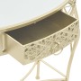 French style metal side table 82x39x76 cm gold by vidaXL, Side tables - Ref: Foro24-245936, Price: 100,68 €, Discount: %