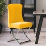 Mustard Yellow Velvet Dining Chair by vidaXL, dining chairs - Ref: Foro24-327161, Price: 126,24 €, Discount: %