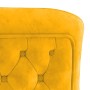 Mustard Yellow Velvet Dining Chair by vidaXL, dining chairs - Ref: Foro24-327161, Price: 126,24 €, Discount: %