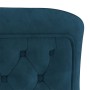 Silla de comedor terciopelo acero inoxidable azul 53x52x98 cm de vidaXL, Sillas de comedor - Ref: Foro24-288590, Precio: 184,...