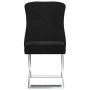 Silla de comedor terciopelo acero inoxidable negro 53x52x98 cm de vidaXL, Sillas de comedor - Ref: Foro24-288586, Precio: 162...