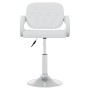 Swivel dining chairs 6 pcs white synthetic leather by vidaXL, dining chairs - Ref: Foro24-3089116, Price: 412,62 €, Discount: %