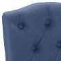 Dining chairs 6 units blue fabric by vidaXL, dining chairs - Ref: Foro24-3080164, Price: 349,48 €, Discount: %