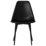 Sillas de comedor 6 unidades negras PP de vidaXL, Sillas de comedor - Ref: Foro24-3082342, Precio: 205,89 €, Descuento: %