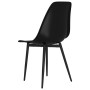 Sillas de comedor 6 unidades negras PP de vidaXL, Sillas de comedor - Ref: Foro24-3082342, Precio: 205,89 €, Descuento: %