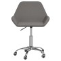 Dark gray fabric swivel dining chair by vidaXL, dining chairs - Ref: Foro24-3084916, Price: 74,92 €, Discount: %