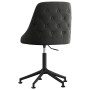 Dark Gray Velvet Dining Chair by vidaXL, dining chairs - Ref: Foro24-3085250, Price: 82,87 €, Discount: %