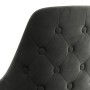 Dark Gray Velvet Dining Chair by vidaXL, dining chairs - Ref: Foro24-3085250, Price: 82,87 €, Discount: %