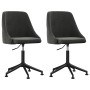 Dining chairs 2 units dark gray velvet by vidaXL, dining chairs - Ref: Foro24-3085256, Price: 160,88 €, Discount: %