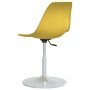 Swivel dining chairs 4 units PP yellow by vidaXL, dining chairs - Ref: Foro24-338272, Price: 153,82 €, Discount: %