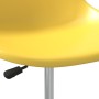 Swivel dining chairs 4 units PP yellow by vidaXL, dining chairs - Ref: Foro24-338272, Price: 153,82 €, Discount: %