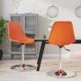 Drehbare Esszimmerstühle 2 Einheiten PP orange von vidaXL, Essstühle - Ref: Foro24-338281, Preis: 94,99 €, Rabatt: %