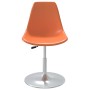 Drehbare Esszimmerstühle 2 Einheiten PP orange von vidaXL, Essstühle - Ref: Foro24-338281, Preis: 94,99 €, Rabatt: %