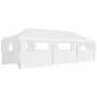 Folding pop-up party tent with 8 walls white 3x9 m by vidaXL, Tents and gazebos - Ref: Foro24-48874, Price: 378,02 €, Discoun...