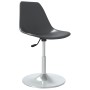 Swivel dining chairs 2 units PP gray by vidaXL, dining chairs - Ref: Foro24-338265, Price: 80,38 €, Discount: %