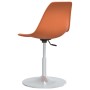 Sillas de comedor giratorias 4 unidades PP naranja de vidaXL, Sillas de comedor - Ref: Foro24-338282, Precio: 174,16 €, Descu...