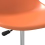 Drehbare Esszimmerstühle 4 Einheiten PP orange von vidaXL, Essstühle - Ref: Foro24-338282, Preis: 174,99 €, Rabatt: %