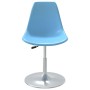 Swivel dining chairs 2 units PP blue by vidaXL, dining chairs - Ref: Foro24-338277, Price: 94,74 €, Discount: %