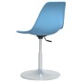 Swivel dining chairs 2 units PP blue by vidaXL, dining chairs - Ref: Foro24-338277, Price: 94,74 €, Discount: %