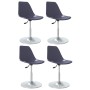 Sillas de comedor giratorias 4 unidades PP lila de vidaXL, Sillas de comedor - Ref: Foro24-338276, Precio: 176,24 €, Descuent...