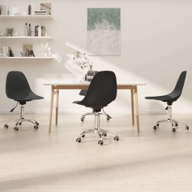 Swivel dining chairs 4 units PP light gray by vidaXL, dining chairs - Ref: Foro24-3085301, Price: 208,99 €, Discount: %