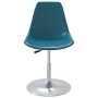 Swivel dining chairs 2 units PP turquoise by vidaXL, dining chairs - Ref: Foro24-338269, Price: 100,99 €, Discount: %