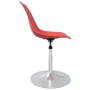 Swivel dining chairs 4 units PP red by vidaXL, dining chairs - Ref: Foro24-338274, Price: 144,99 €, Discount: %