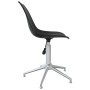 Black PP Swivel Dining Chairs by vidaXL, dining chairs - Ref: Foro24-3085310, Price: 77,97 €, Discount: %