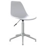 Sillas de comedor giratorias 2 unidades PP blanco de vidaXL, Sillas de comedor - Ref: Foro24-338292, Precio: 121,61 €, Descue...