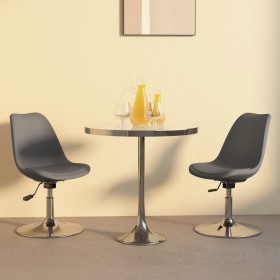 Swivel dining chairs 2 units light gray fabric by vidaXL, dining chairs - Ref: Foro24-338318, Price: 141,99 €, Discount: %