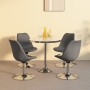 Sillas de comedor giratorias 4 unidades tela gris claro de vidaXL, Sillas de comedor - Ref: Foro24-338319, Precio: 277,10 €, ...