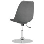 Sillas de comedor giratorias 4 unidades tela gris claro de vidaXL, Sillas de comedor - Ref: Foro24-338319, Precio: 252,99 €, ...