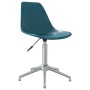 Swivel dining chairs 2 units PP turquoise by vidaXL, dining chairs - Ref: Foro24-338298, Price: 109,95 €, Discount: %