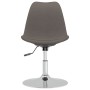 Sillas de comedor giratorias 6 unidades tela gris oscuro de vidaXL, Sillas de comedor - Ref: Foro24-3085356, Precio: 467,42 €...