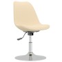 Swivel dining chairs 6 units cream fabric by vidaXL, dining chairs - Ref: Foro24-3085366, Price: 366,45 €, Discount: %