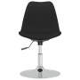 Swivel dining chairs 4 units black fabric by vidaXL, dining chairs - Ref: Foro24-338327, Price: 336,38 €, Discount: %