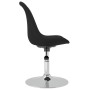 Swivel dining chairs 4 units black fabric by vidaXL, dining chairs - Ref: Foro24-338327, Price: 336,38 €, Discount: %