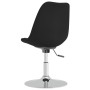 Swivel dining chairs 4 units black fabric by vidaXL, dining chairs - Ref: Foro24-338327, Price: 336,38 €, Discount: %