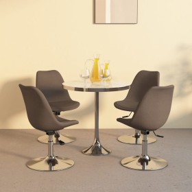 Swivel dining chairs 4 units taupe fabric by vidaXL, dining chairs - Ref: Foro24-338335, Price: 272,47 €, Discount: %